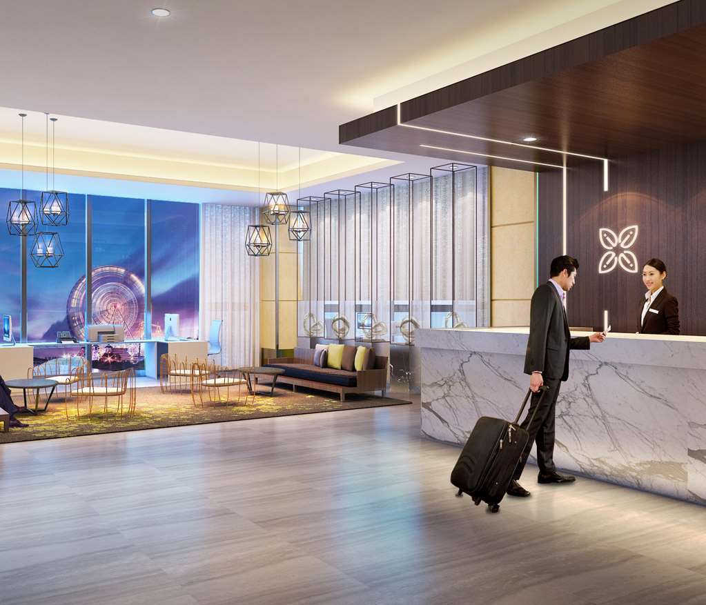 Hilton Garden Inn Нинбо Интерьер фото