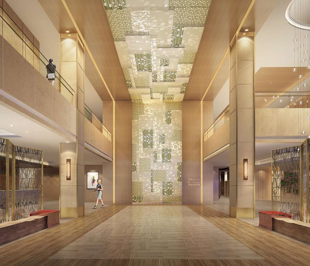 Hilton Garden Inn Нинбо Интерьер фото